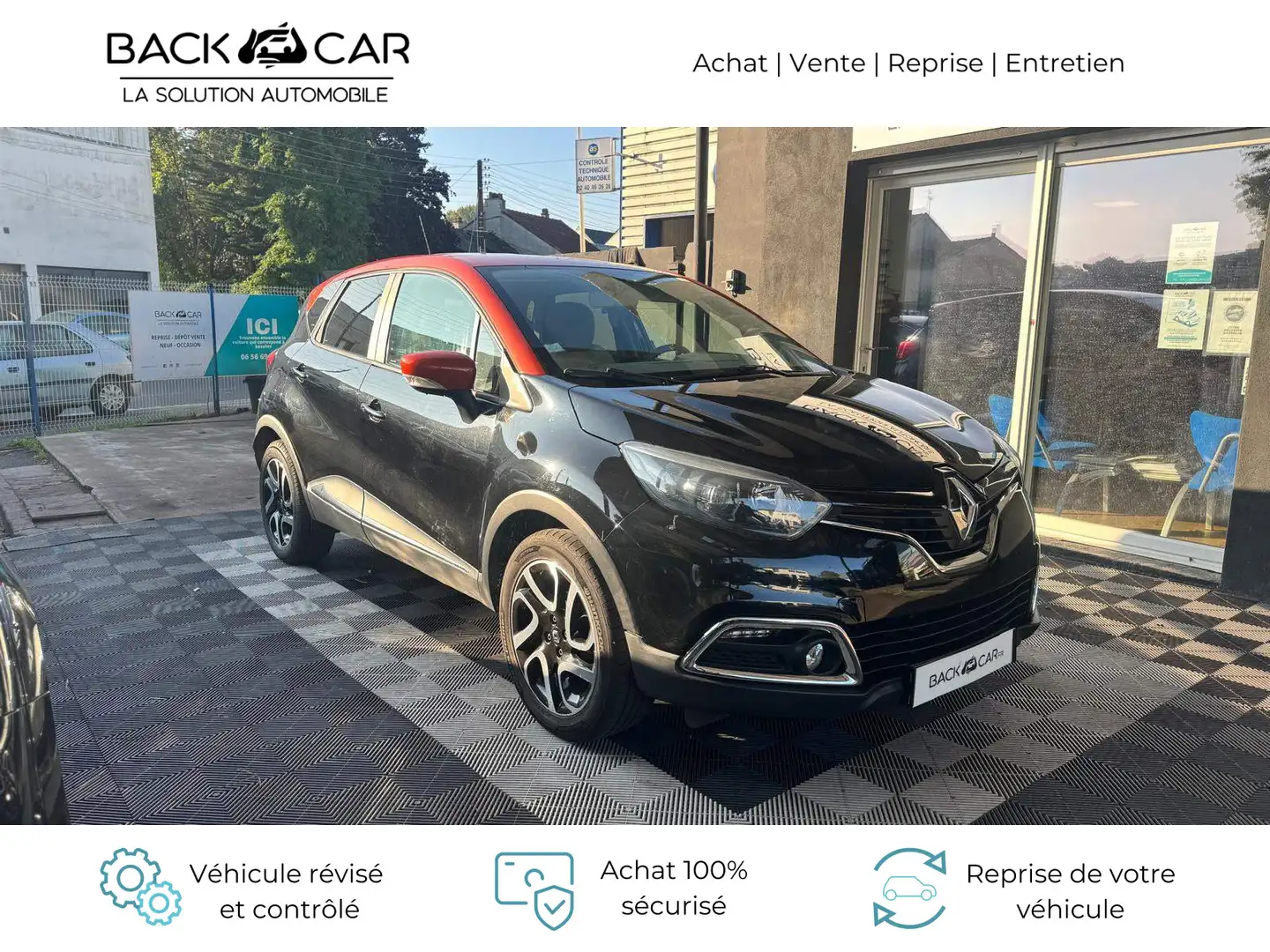 Renault Captur TCe 90 Energy S\u0026amp;S eco2 Zen Noir - 1