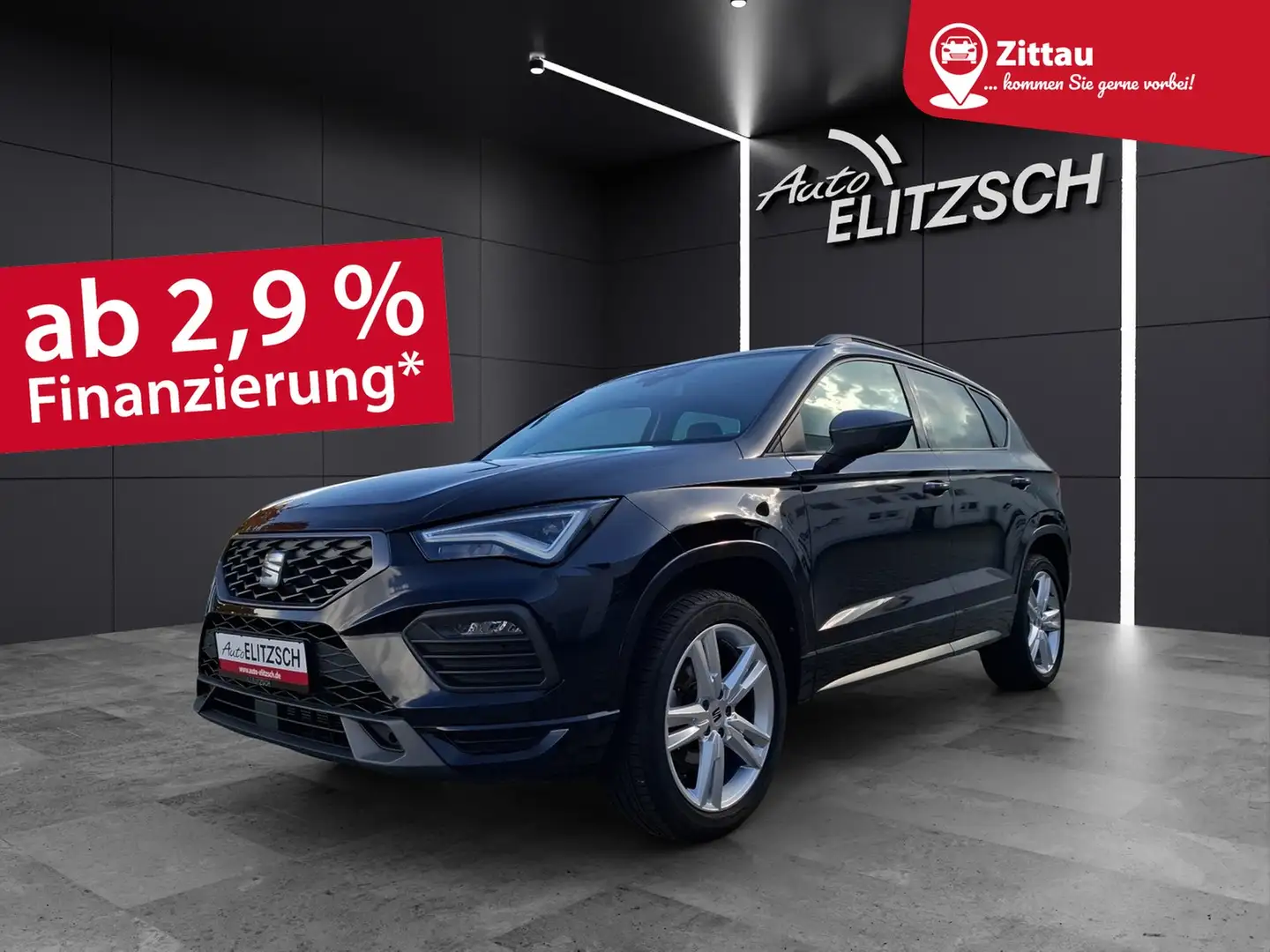 SEAT Ateca TDI FR-Line DSG LED Navi ACC RFK SH 18" Schwarz - 1