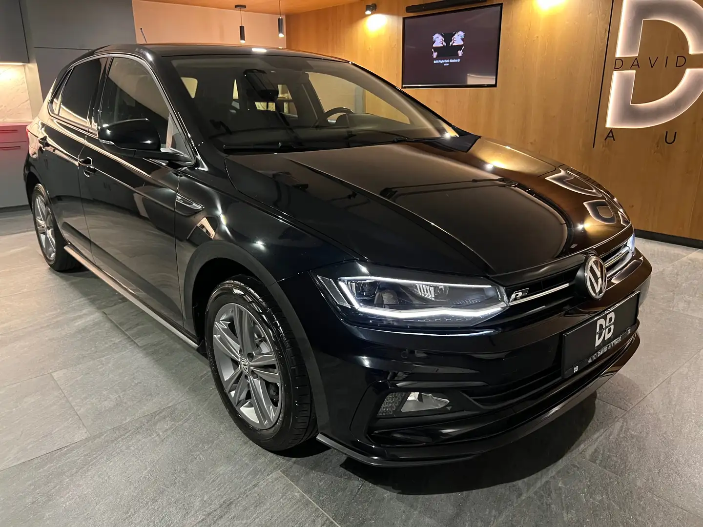 Volkswagen Polo Polo 1,0 R-Line - LED - Navi - ACC - Black Schwarz - 2