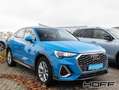 Audi Q3 Sportback 35 1.5 TFSI S-Tronic S Line AHK B&O LED Bleu - thumbnail 3