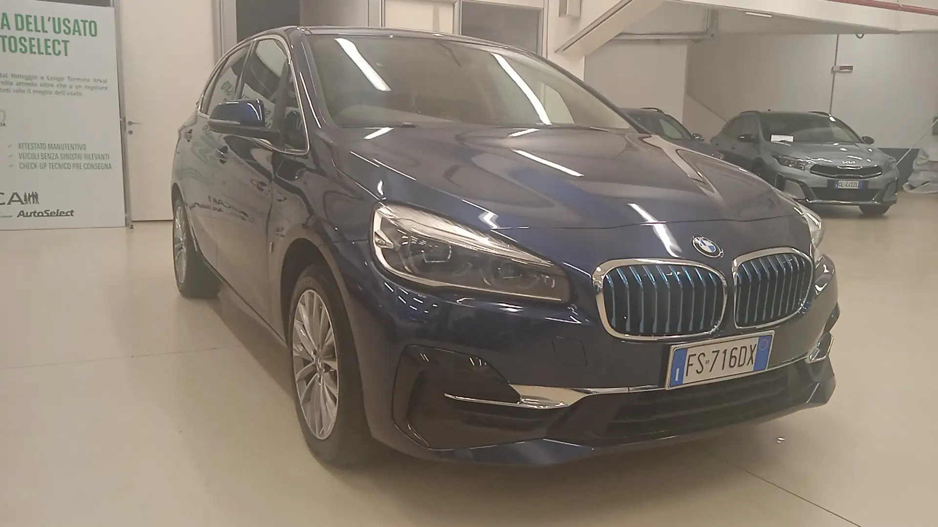 BMW 225 xe Active Tourer iPerformance auto Bleu - 1
