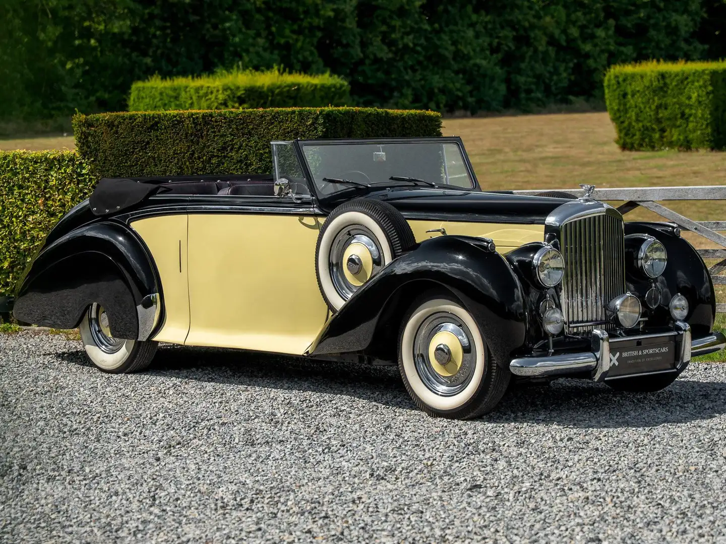 Bentley Mk VI Cabriolet Park Ward - Ex Baudouin 1 Чорний - 1