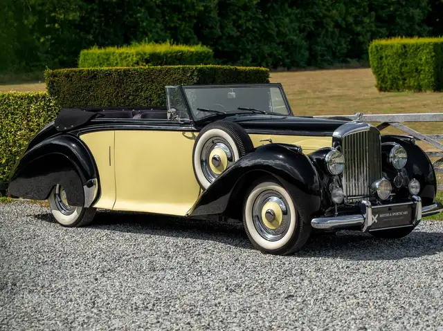 Bentley Mk VI Cabriolet Park Ward - Ex Baudouin 1