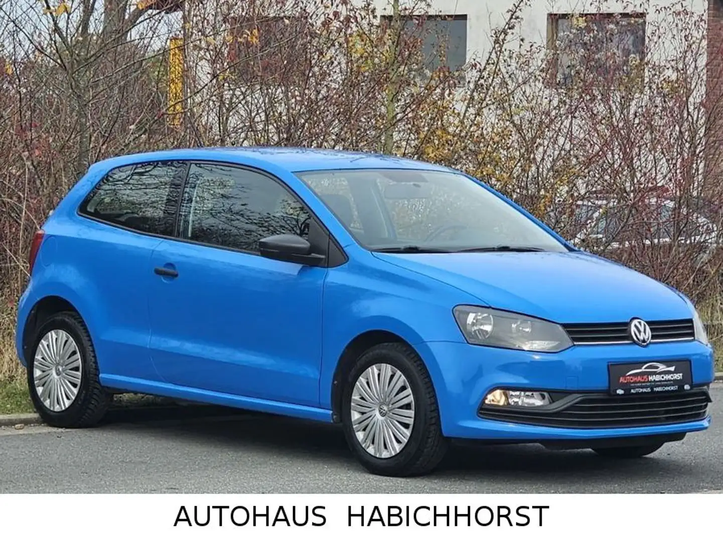 Volkswagen Polo V Trendline/erst 48000 KM/Klima/USB/Allwett Bleu - 1
