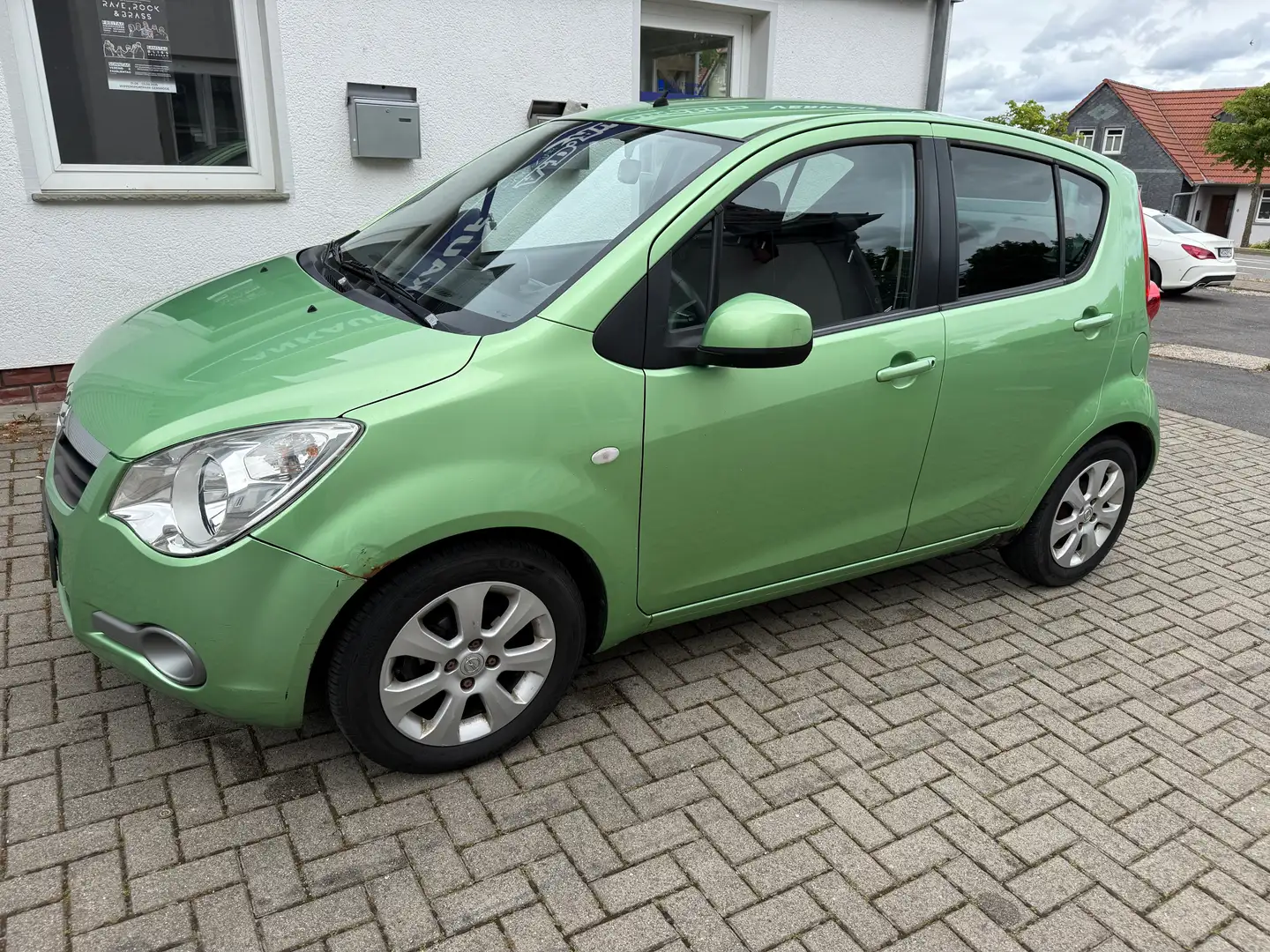 Opel Agila Basis Klima. TÜV HU Neu Зелений - 1