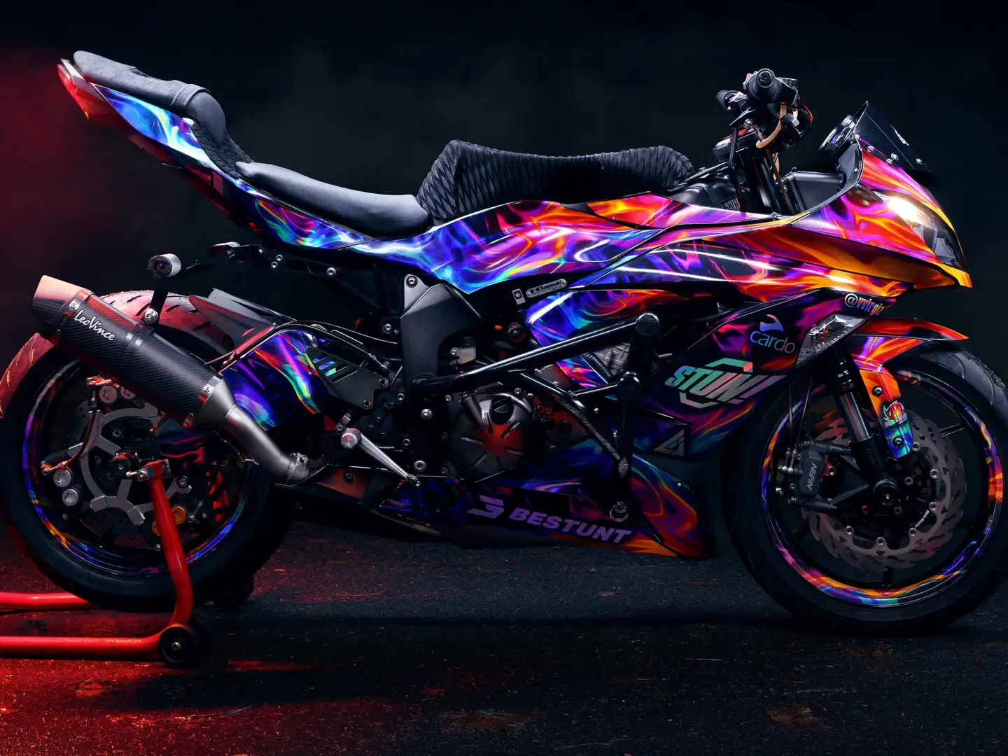 Kawasaki Ninja ZX-6R Stunt Freestyle Bike 636 2013-2018 - 1