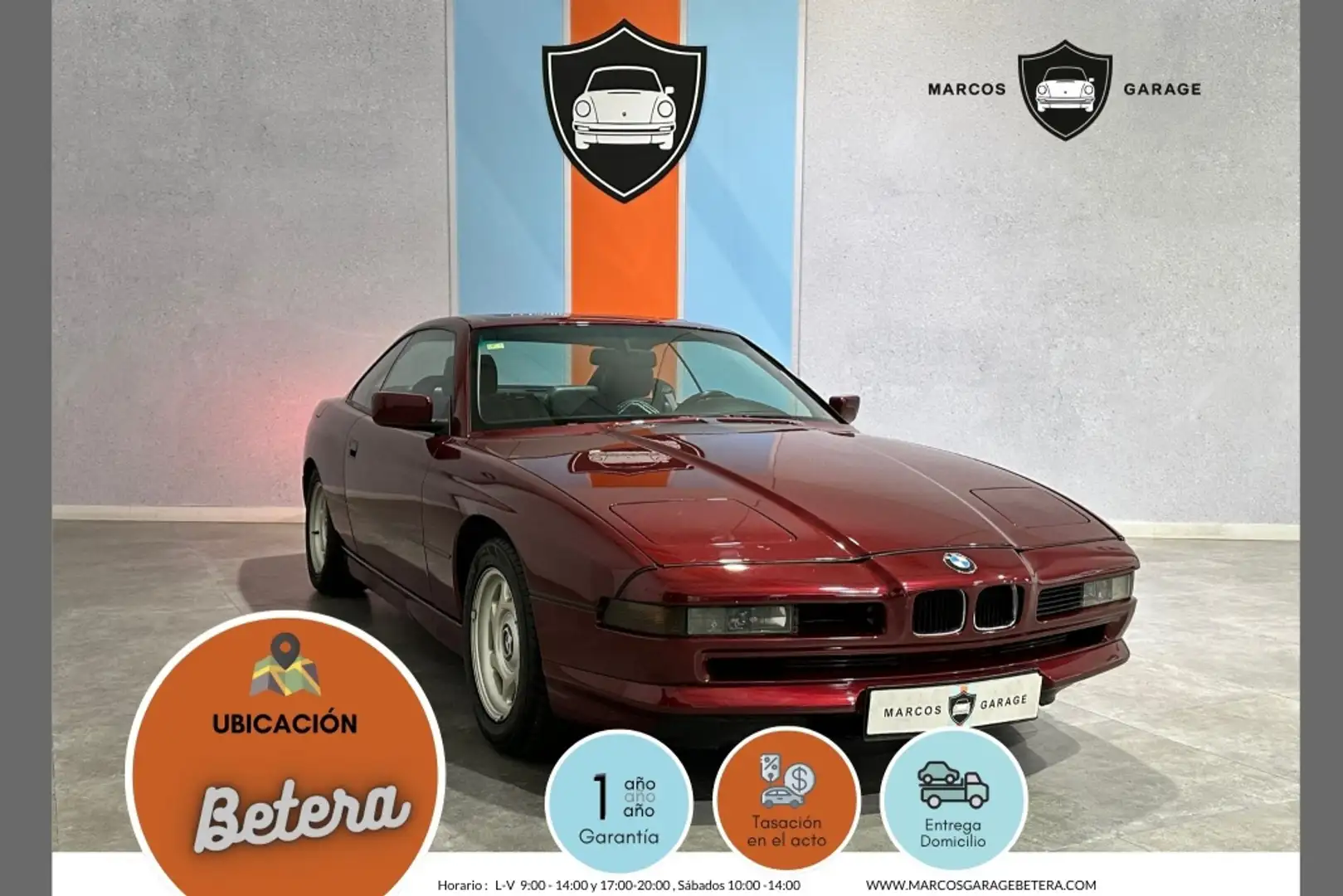 BMW 850 850i Aut. Violett - 1