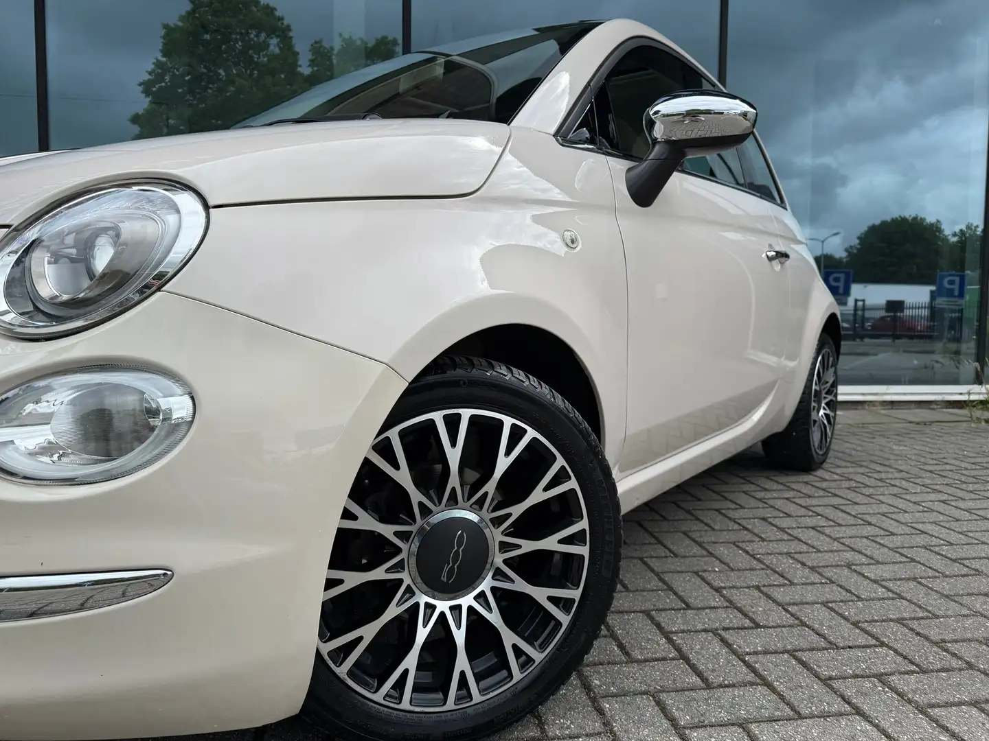 Fiat 500 0.9 TwinAir Turbo Collezione - Navi - Panoramadak- Geel - 2