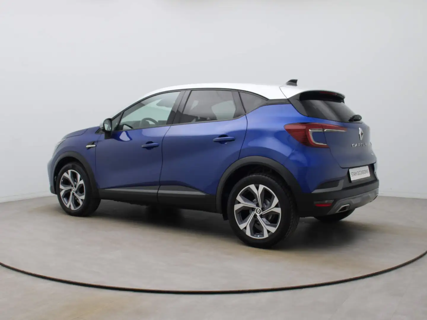 Renault Captur Mild Hybrid 160pk R.S. Line EDC/AUTOMAAT Camera | Blauw - 2