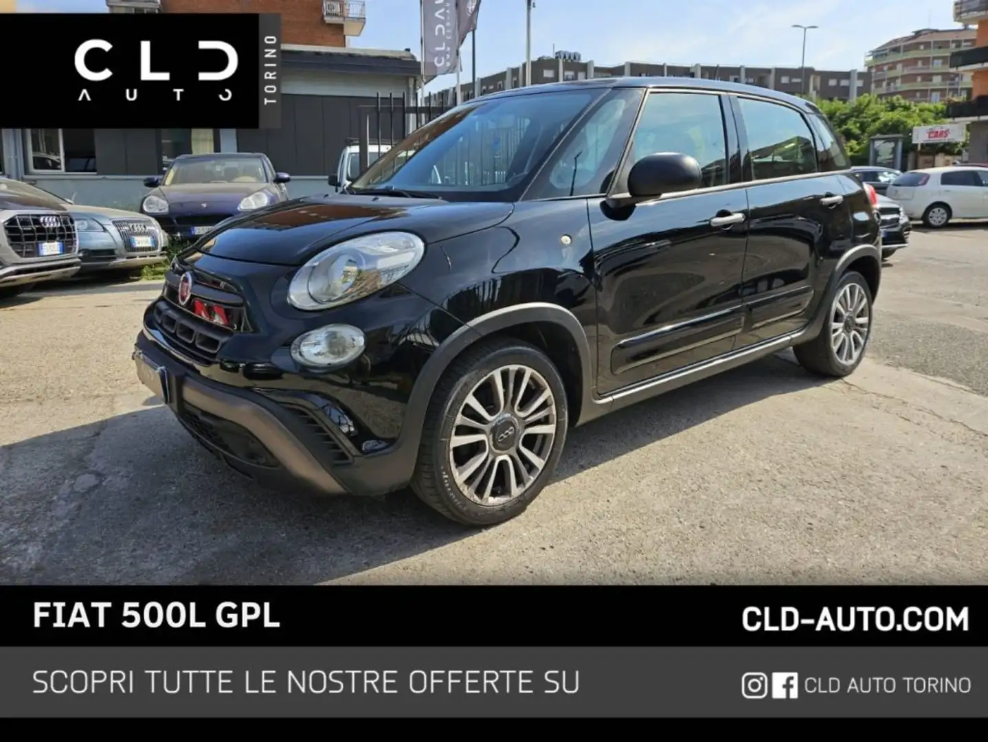 Fiat 500L 1.4 95 CV City Cross GPL Nero - 1