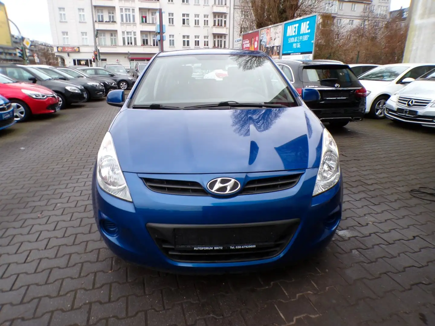 Hyundai i20 1.4 Comfort Automatik, 1-HAND Blau - 2