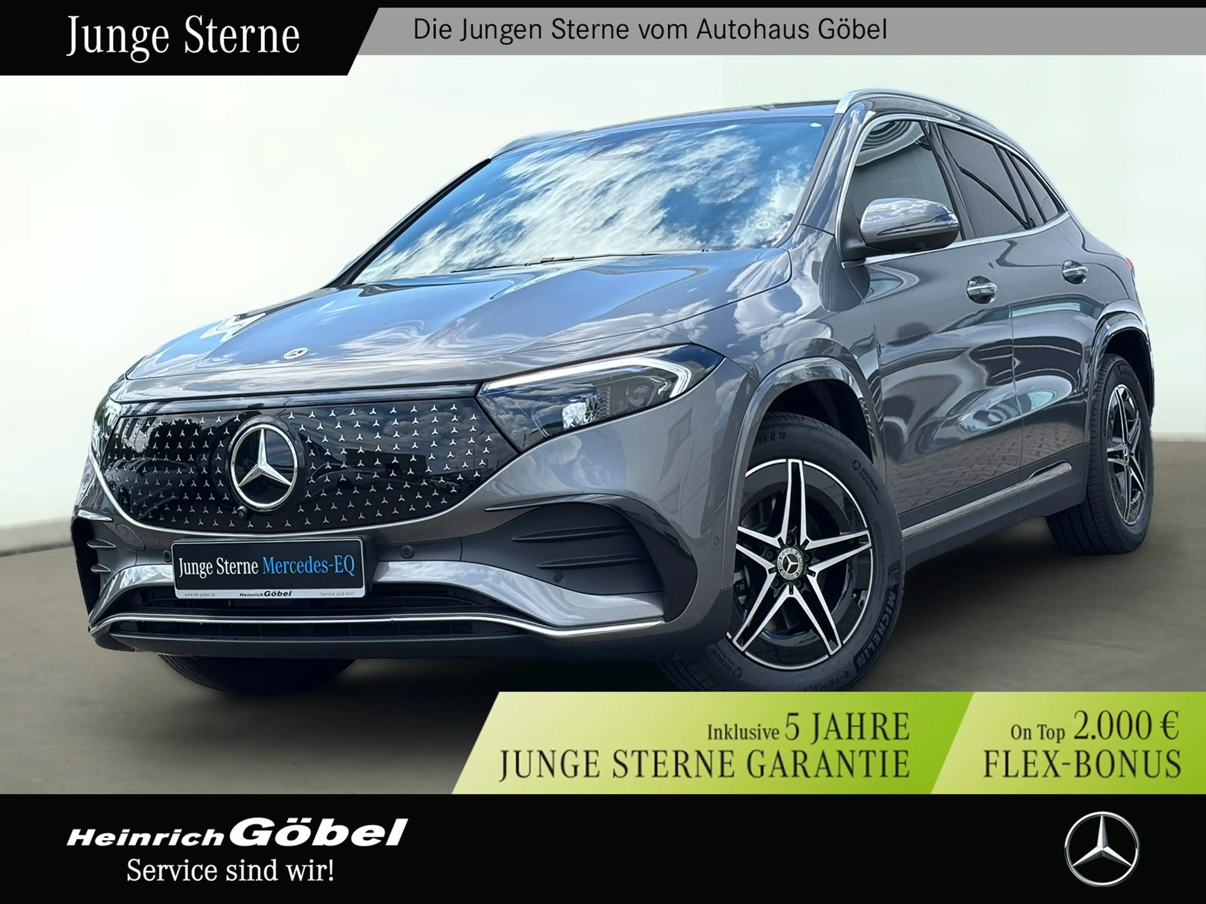 Mercedes-Benz EQA 300 4M AMG*AHK*FAP*ADV-SOUND*360°KAM*AMBIENT