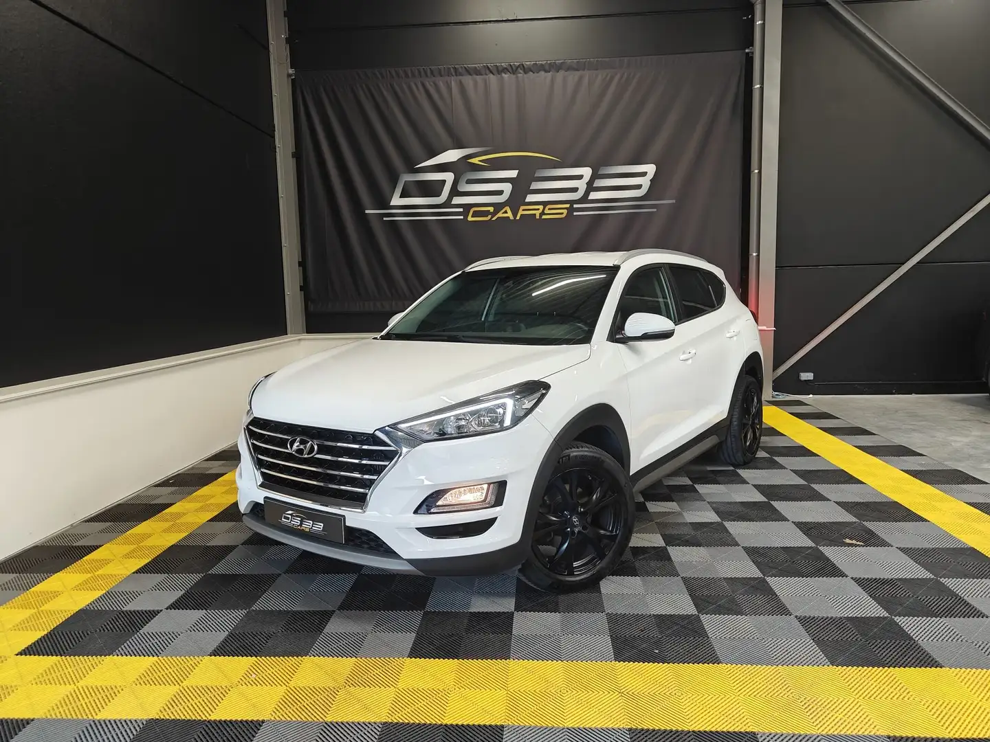 Hyundai TUCSON 1.6 T-GDi 177pk/Verw.Leder/CAM/LED/Keyless/18" Weiß - 1