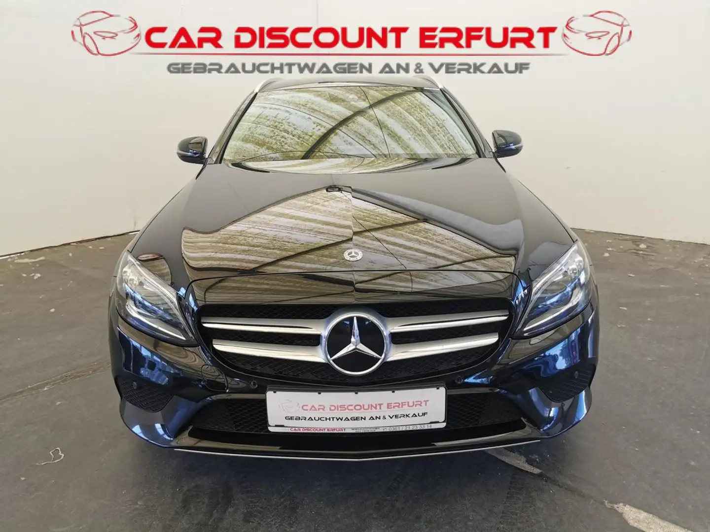 Mercedes-Benz C 220 d T Avantgarde-2.Hand-AHZV-LED-Navi-Kamera- Schwarz - 1
