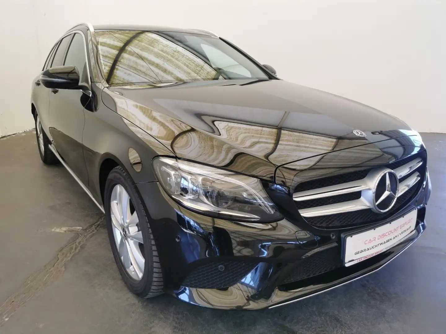 Mercedes-Benz C 220 d T Avantgarde-2.Hand-AHZV-LED-Navi-Kamera- Schwarz - 2