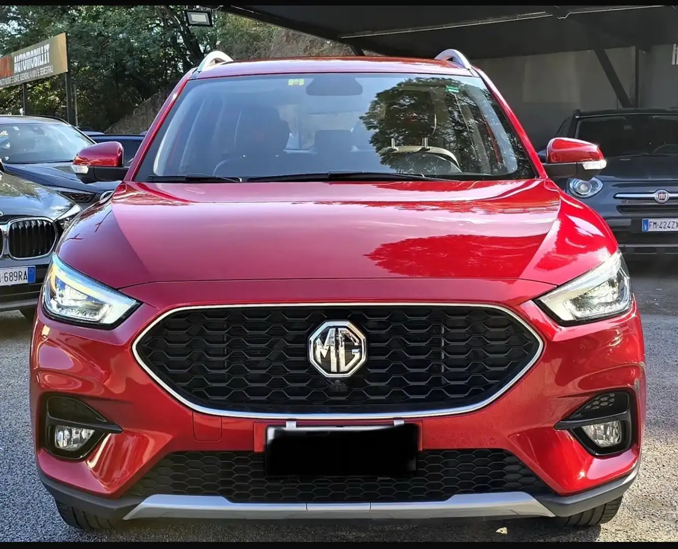 MG ZS 1.5 Luxury iva esposta Rosso - 2