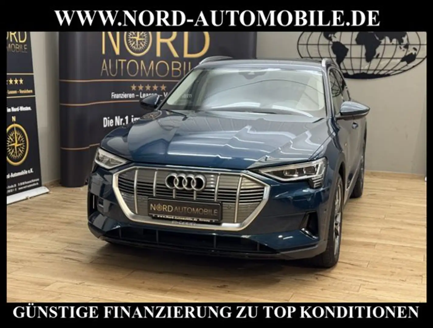 Audi e-tron qu. Automatik Teilleder/Kamera/20 Albastru - 1