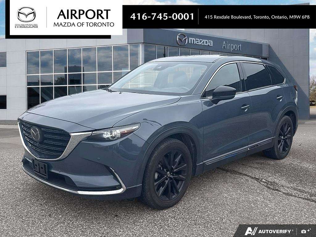 2022 Mazda CX-9 Kuro Edition Polymetal| Red int.| Kuro |$1500 Fina