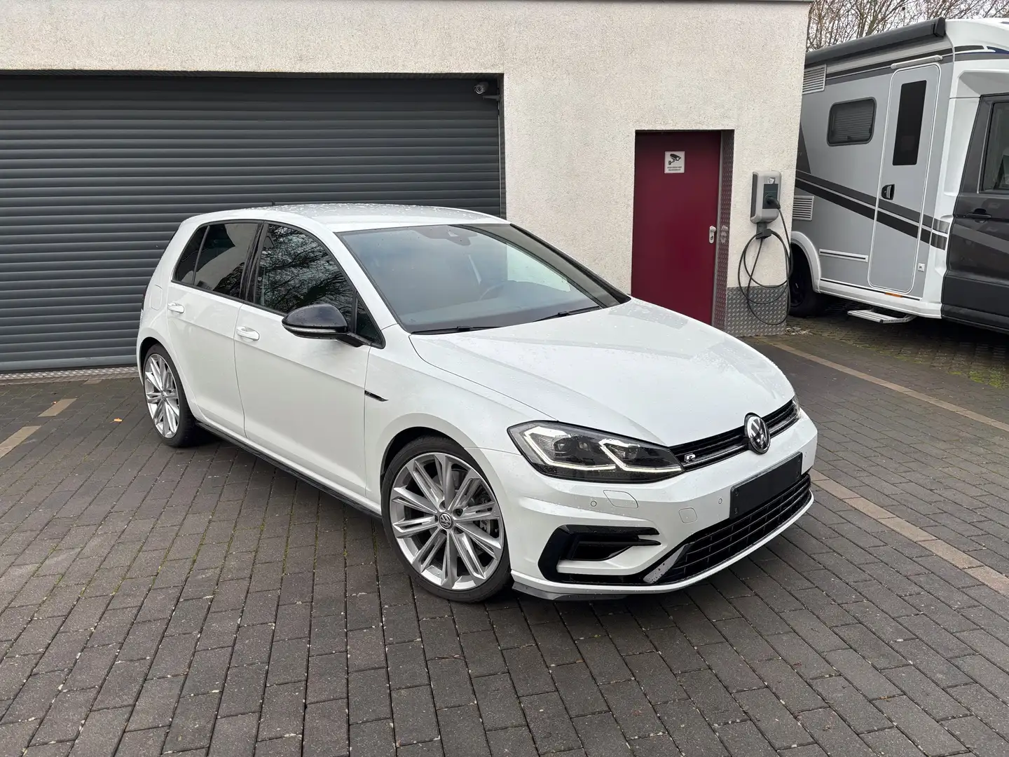 Volkswagen Golf R R 4Motion -1. Hand  VW scheckheft PerformancePaket Blanc - 1