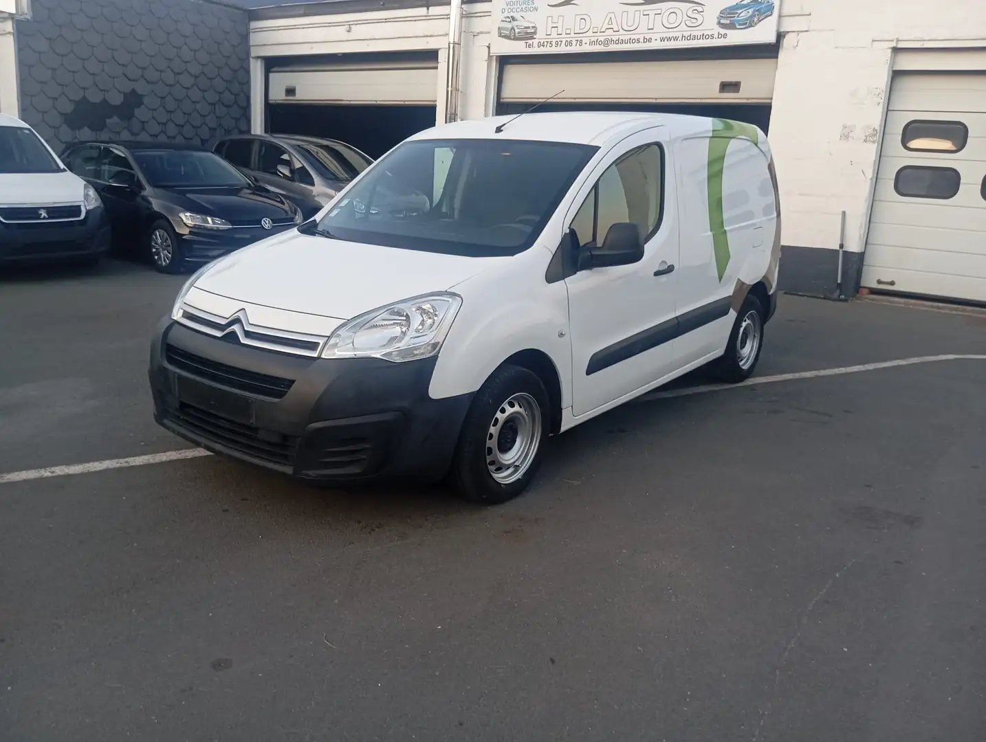 Citroen Berlingo 1.6 HDi  EURO6. TVA COMORIS Blanc - 2