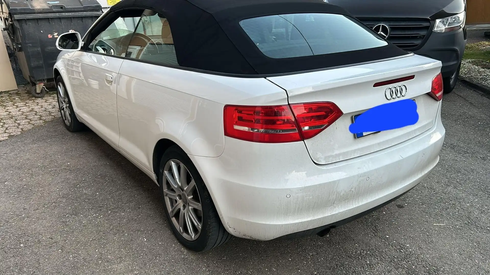 Audi A3 A3 Cabriolet 1.6 Attraction Weiß - 2