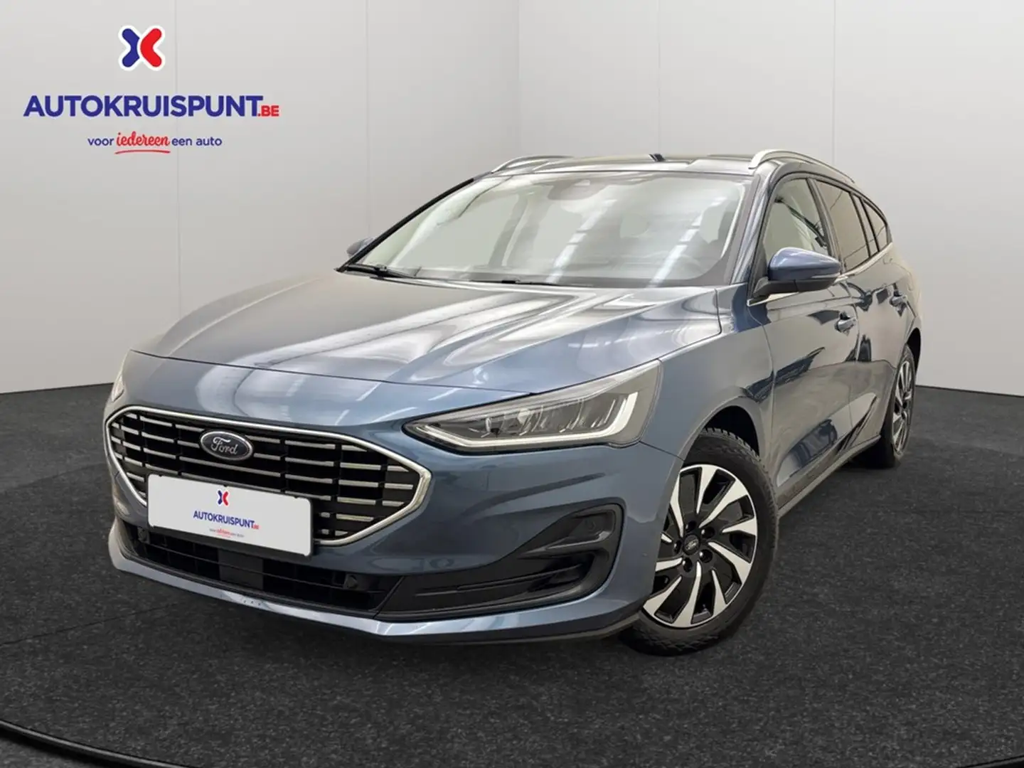 Ford Focus 1.0I EcoBoost mHEV Active Blauw - 1