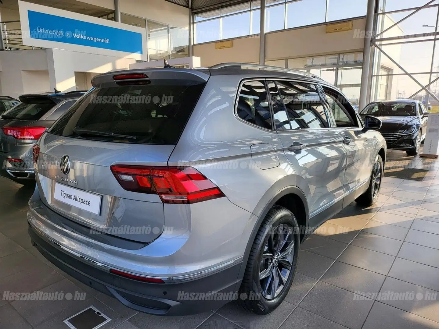 Volkswagen Tiguan Allspace 2.0 TDI DSG Life 7Si AHK Nav Kam Argintiu - 2