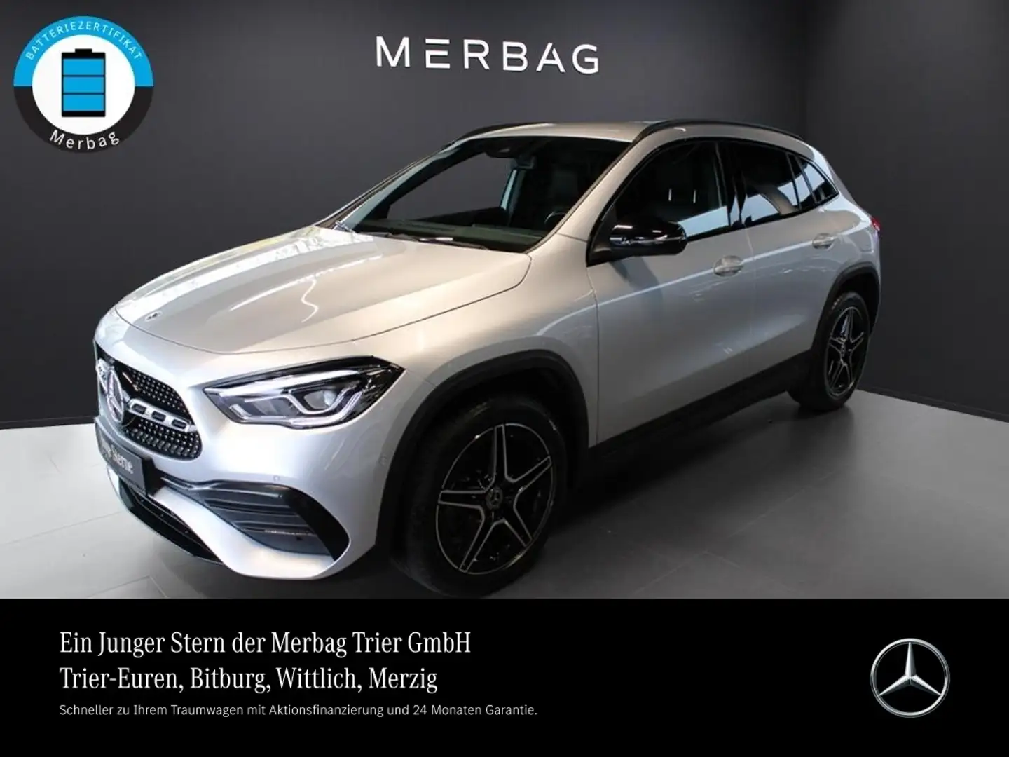 Mercedes-Benz GLA 250 e *AMG Night LED Kamera Nav AHK MBUX Argent - 1