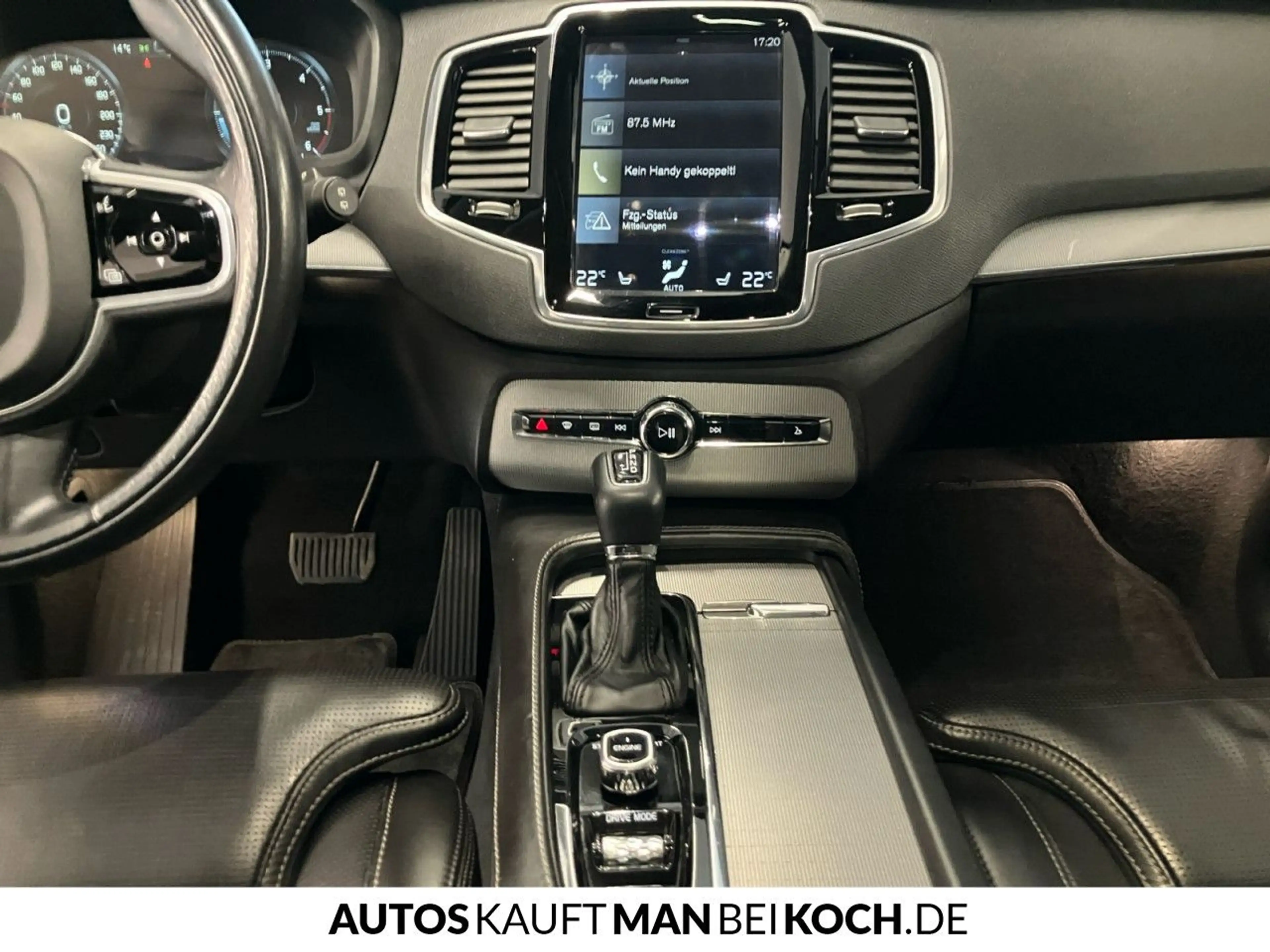 Volvo XC90 D5 AWD Inscription HUD Stdhzg BW ParkAssist — photo 11