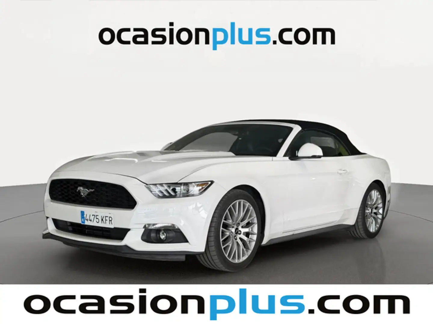 Ford Mustang Convertible 2.3 EcoBoost Aut. Blanco - 2