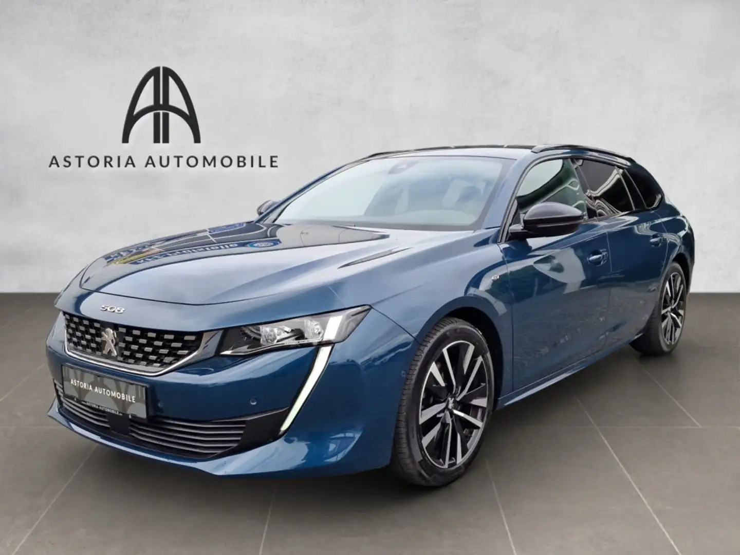 Peugeot 508 GT ACC SHZ Kamera DAB+ FULL-LED 1Hand Bleu - 1