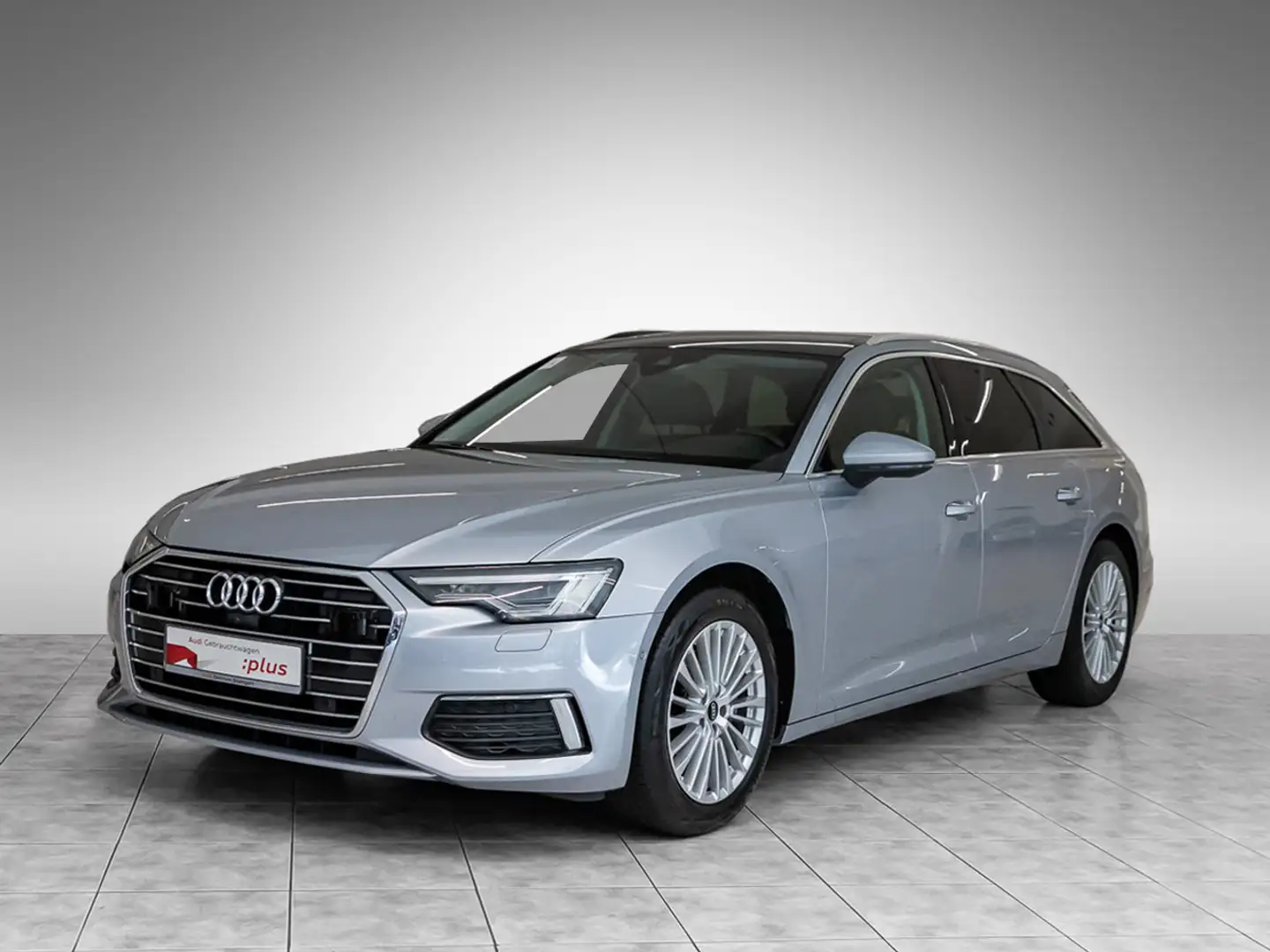 Audi A6 Avant design 40 TDI Leder Matrix Pano Keyless Argento - 2