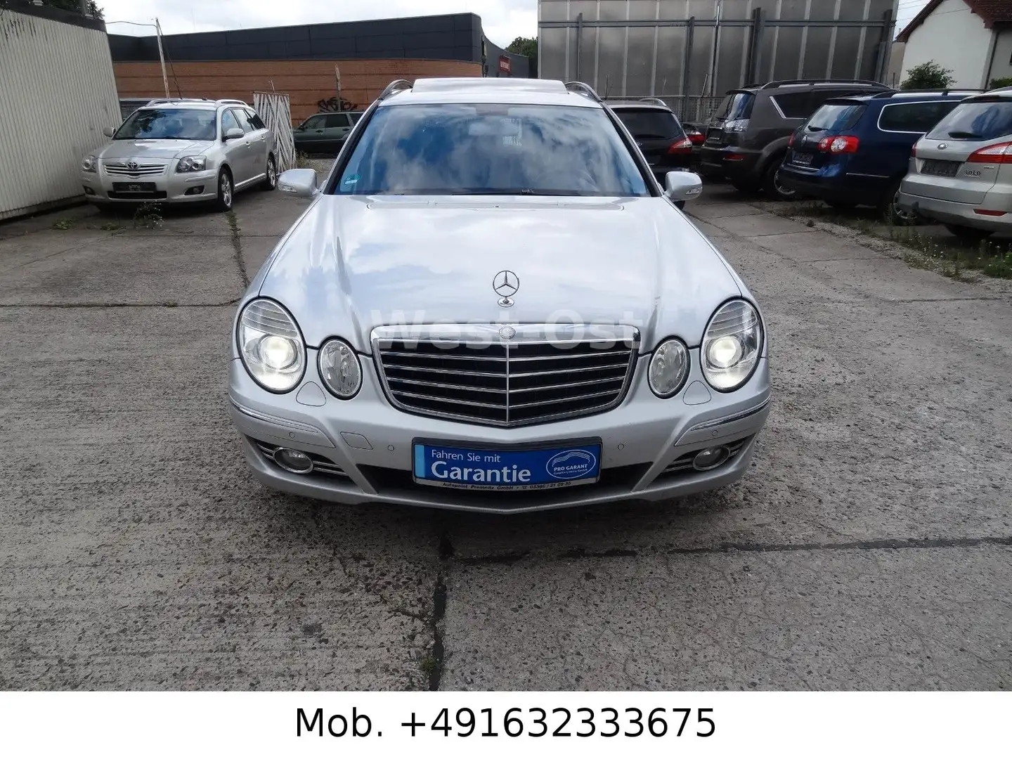 Mercedes-Benz E 220 E220 CDI T-Modell Automat Leder Navi PDC TÜV neu Plateado - 2