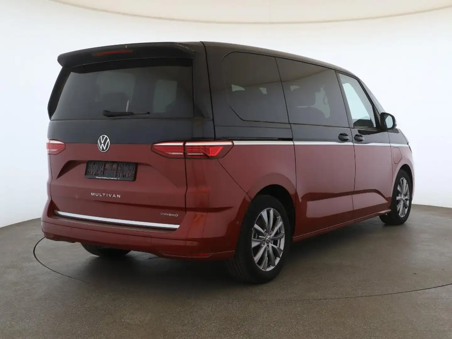 Volkswagen T7 Multivan Style 1.4 eHybrid VOLL MATRIX/StHz/AHK/Pan/Leder Schwarz - 2