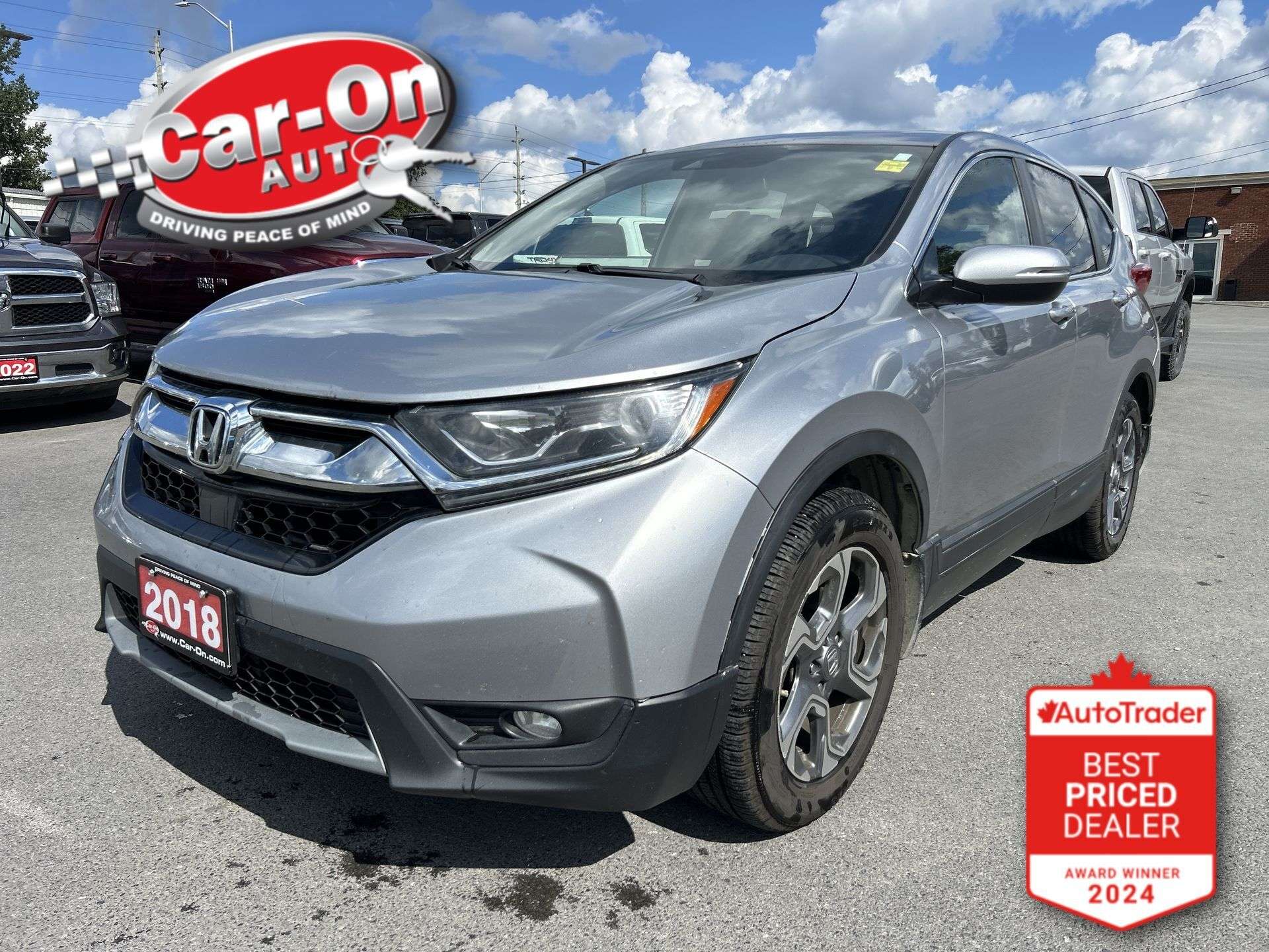 Silver 2018 Honda CR-V SUV / Crossover All-Wheel Drive Automatic