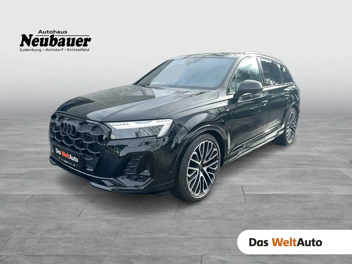Audi Q7 50 TDI quattro S line Schwarz - 1