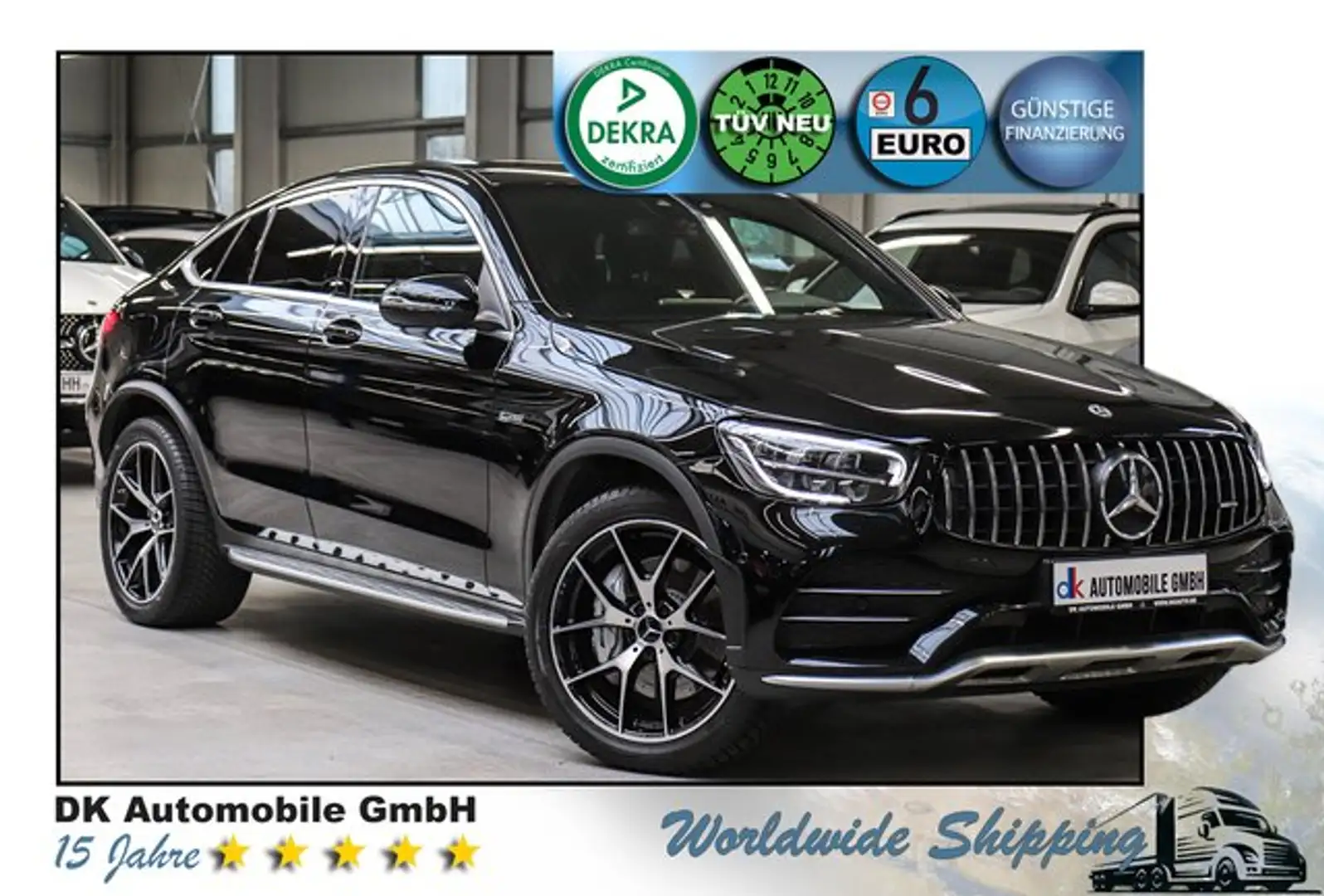 Mercedes-Benz GLC 43 AMG 4Matic/SPORT/KAMERA/HUD/PARKASSISTENT/ Schwarz - 1