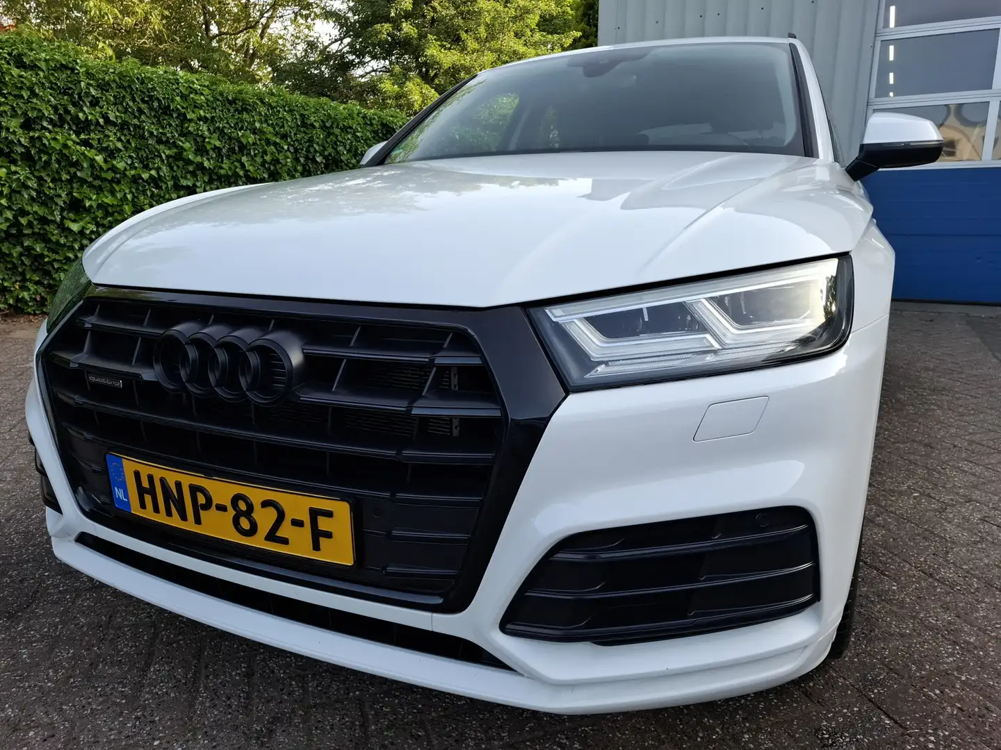 Audi Q5 50 TFSI e quattro S edition LEER/CLIMAT/LUCHTVERIN Wit - 2
