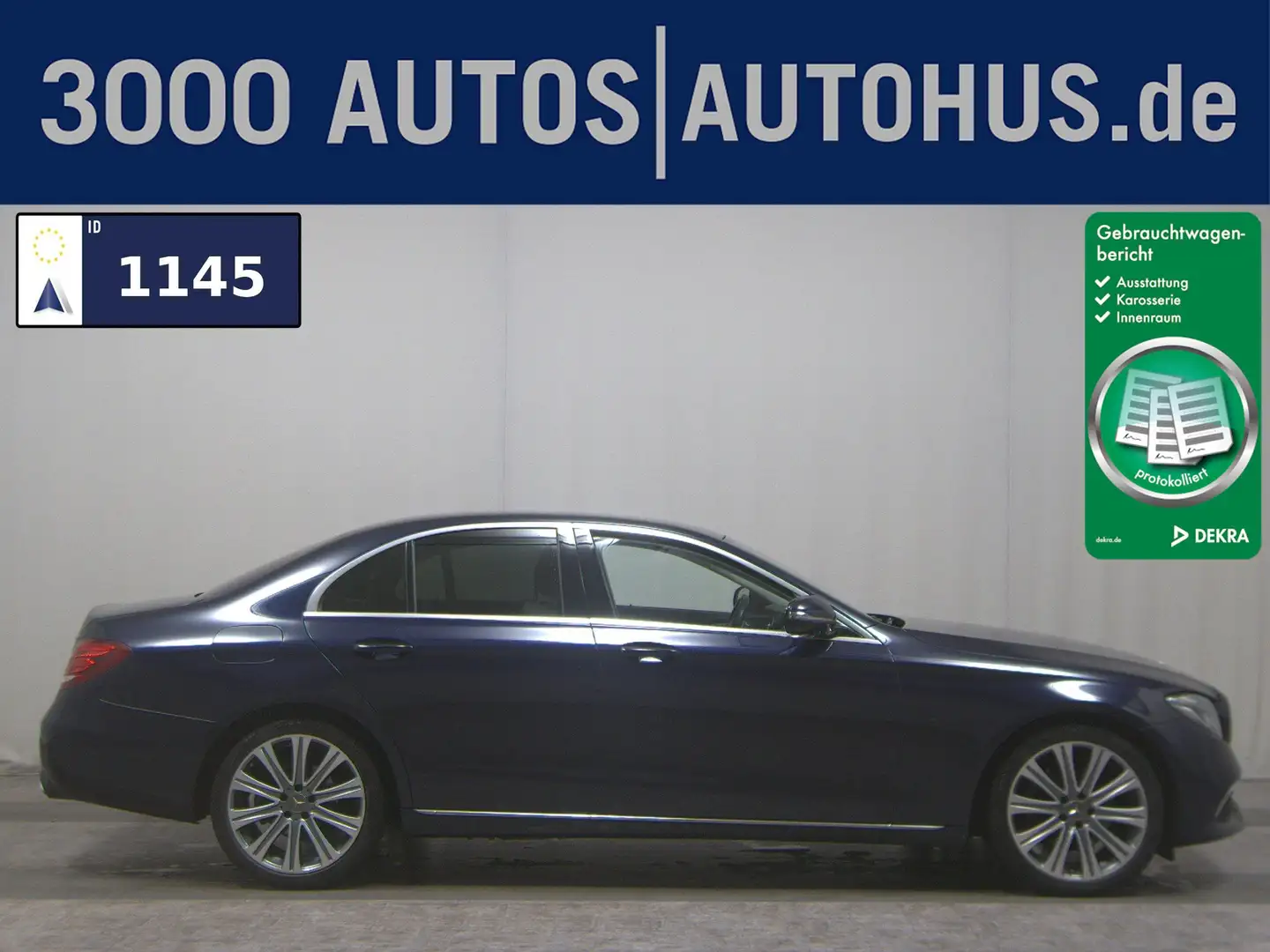 Mercedes-Benz E 300 d Avantgarde T-Leder COMAND Wide MB-LED Blau - 1