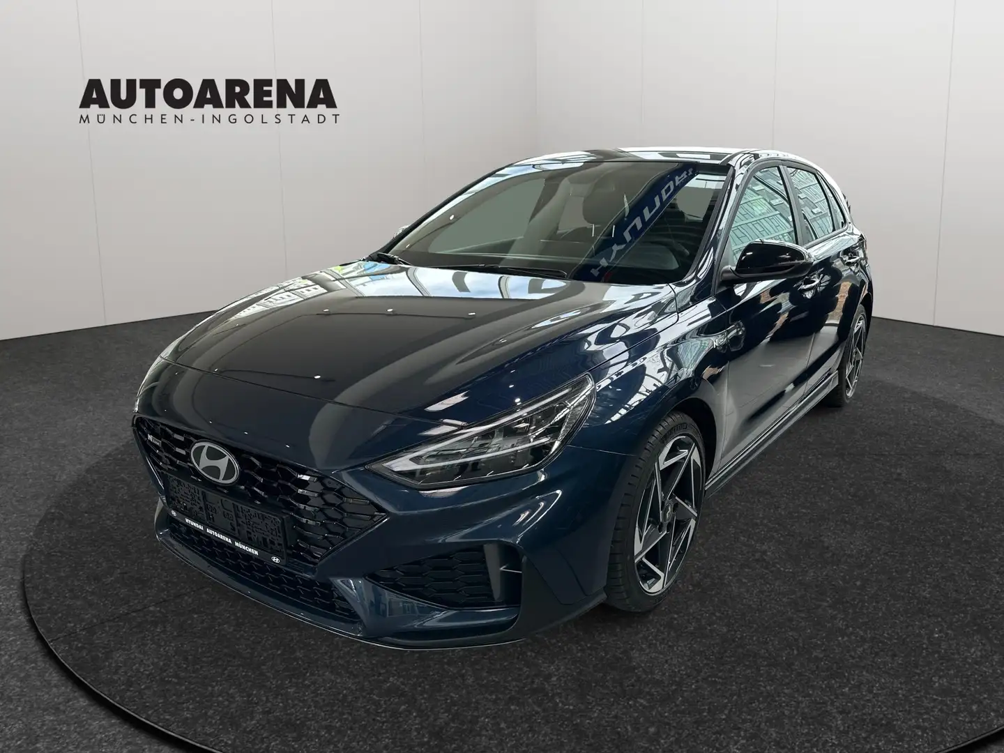 Hyundai i30 1.5 T-GDI N Line FLA SpurH LM LED elSitz Bleu - 2