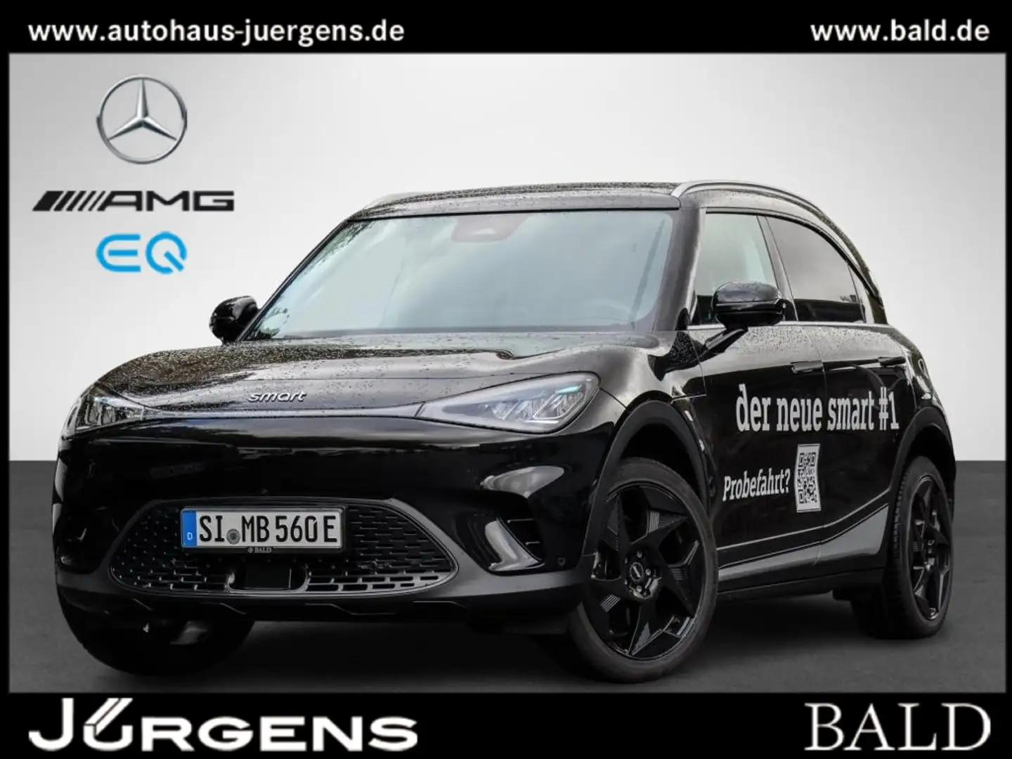 smart #1 Pro+ Stdhz+360+Cam+HUD+LED+Keyl+Leder+Navi Schwarz - 1