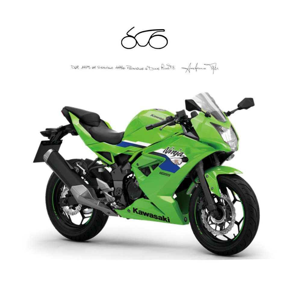 Kawasaki Ninja 125 .