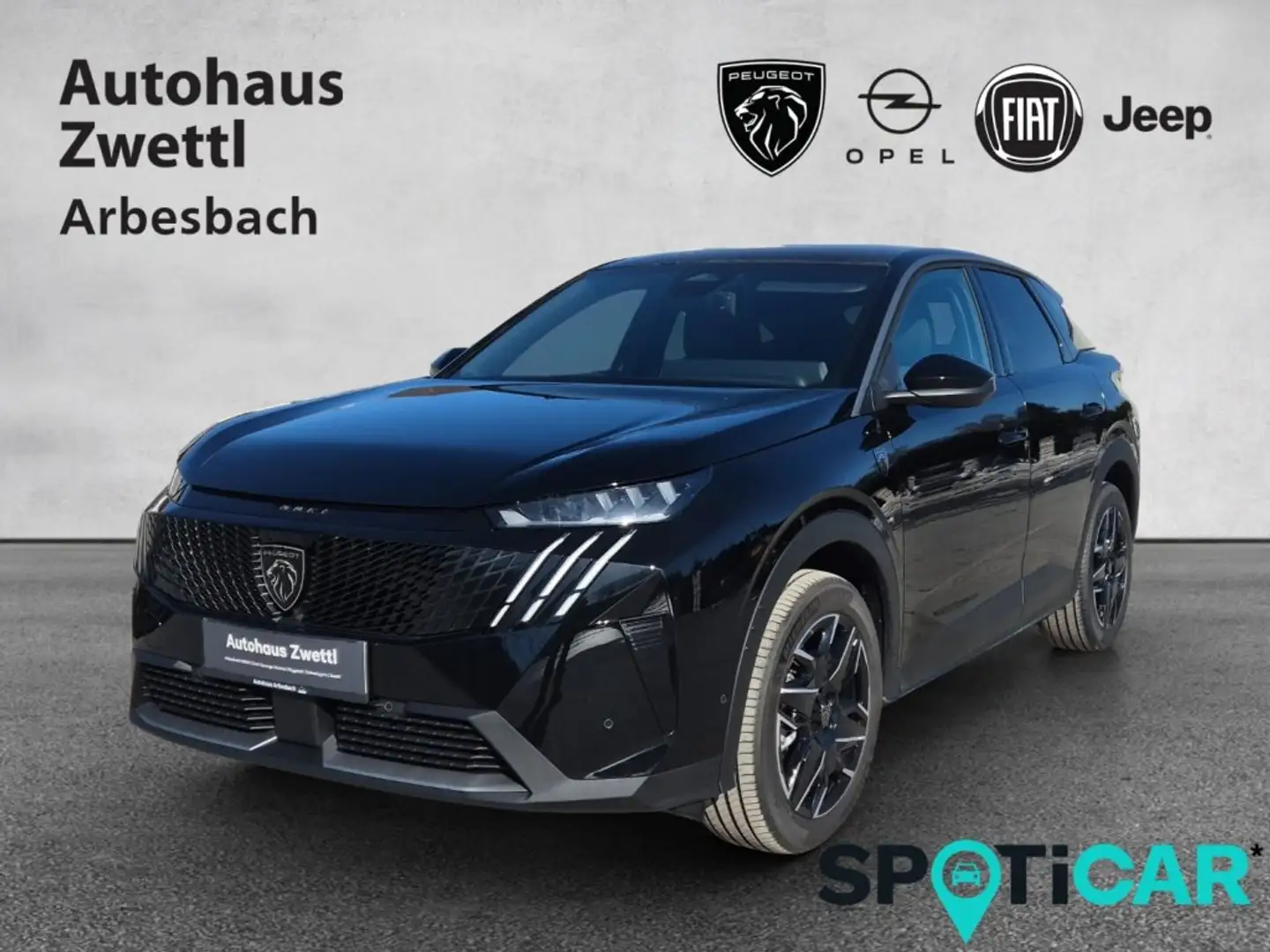 Peugeot 3008 GT MHEV 145 e-DCS6 Schwarz - 1