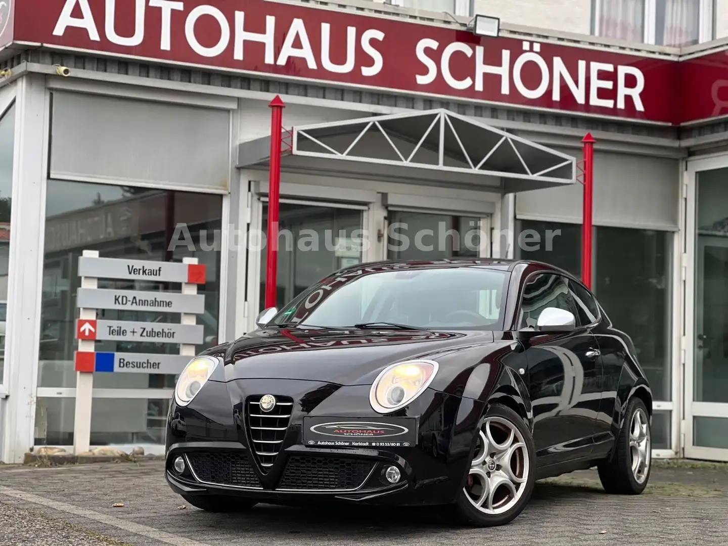 Alfa Romeo MiTo Turismo **KLIMA*EURO 5** Schwarz - 1