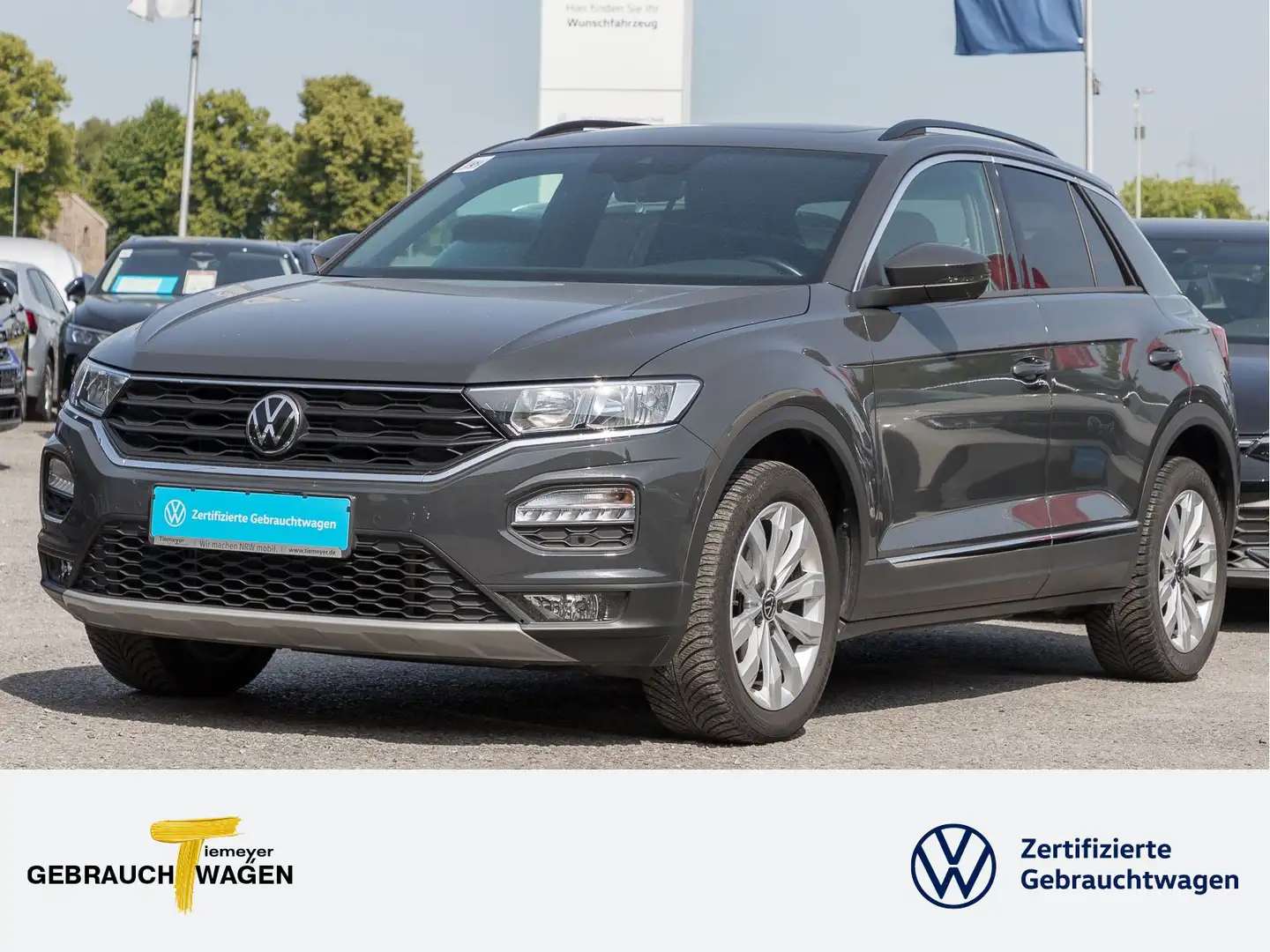 Volkswagen T-Roc 1.5 TSI DSG SPORT PANOPDC+ SITZHZ Gris - 1