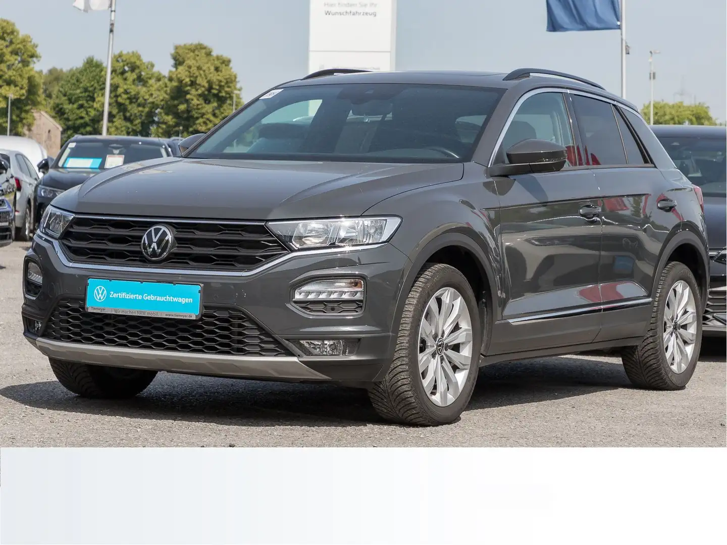 Volkswagen T-Roc 1.5 TSI DSG SPORT PANOPDC+ SITZHZ Gris - 2