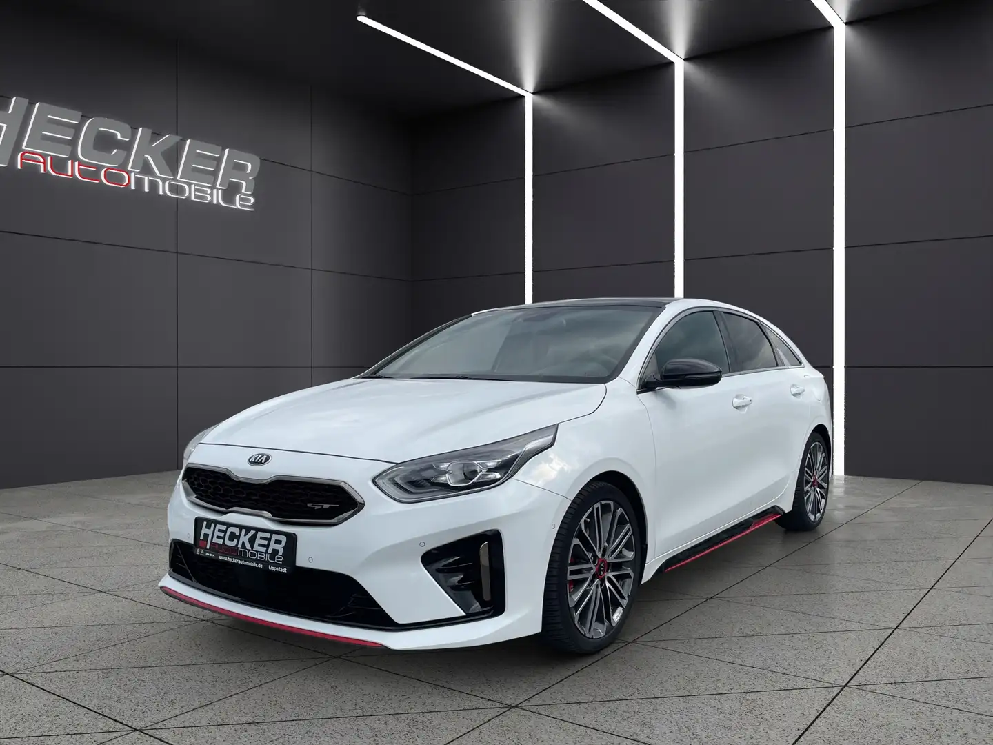 Kia ProCeed / pro_cee'd .6 T-GDI GT *Autom.*Pano*Navi* Blanc - 1