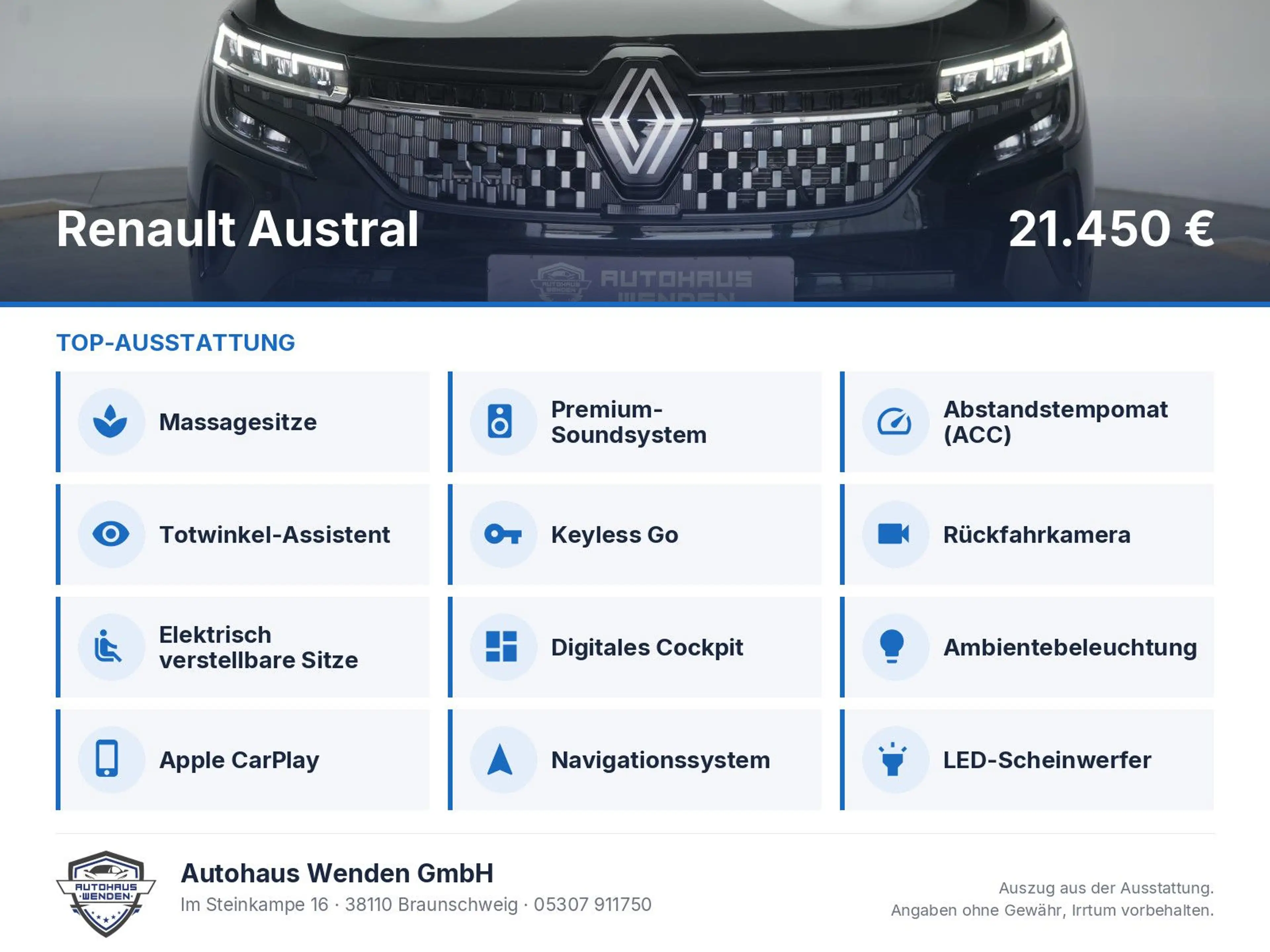 Renault Austral 160 Evolution Navi/LED/Kamera/ACC — photo 6