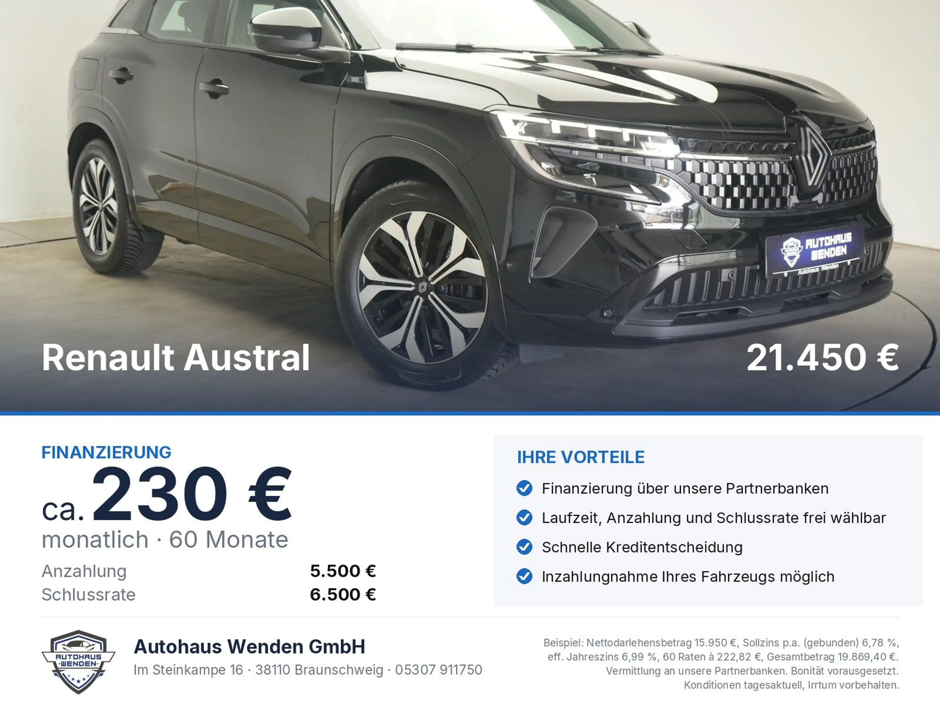 Renault Austral 160 Evolution Navi/LED/Kamera/ACC