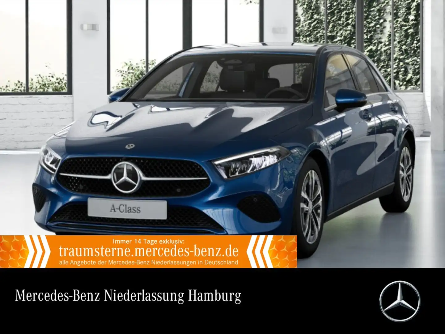 Mercedes-Benz A 250 e LED+KAMERA+TOTW+8G Blau - 1